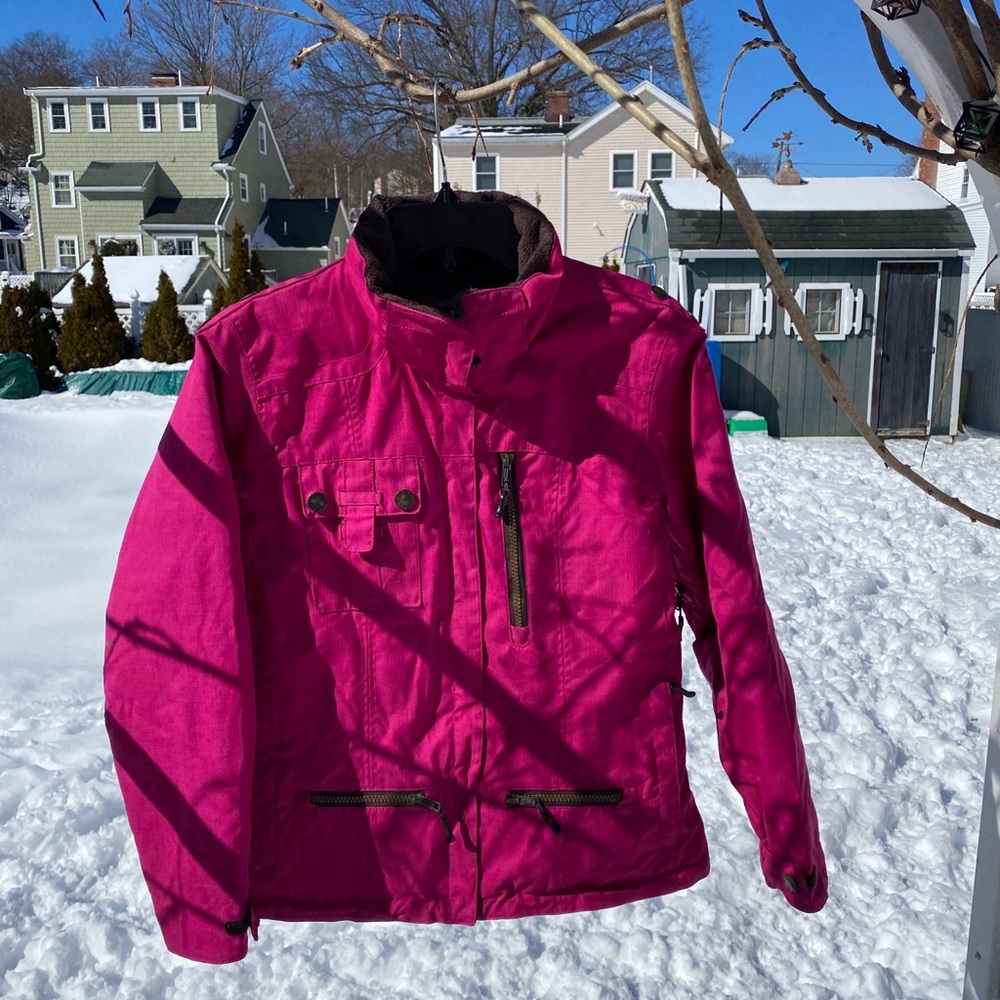 Obermeyer Girls 14 Jr Magenta Ski Jacket